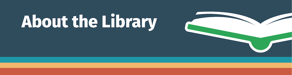 About the Library - Image of Open Book