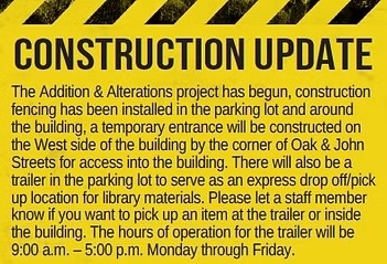Construction Update - May 2025