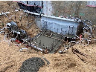 well construction at library