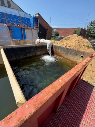 well construction at library