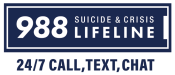988 Suicide & Crisis Lifeline 24/7 call, text, chat