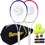 Tennis set, two racquets, 3 balls, carrying case