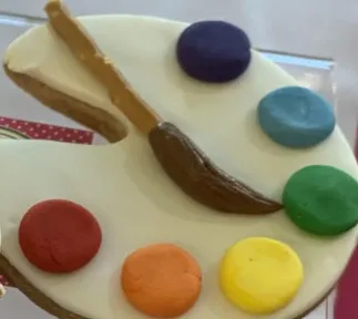 Painter's Palette Cookie 