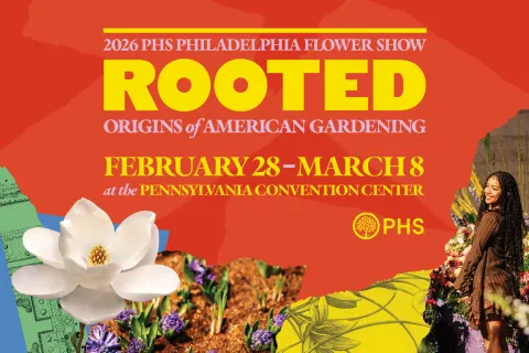 Philadelphia Flower Show poster 2026