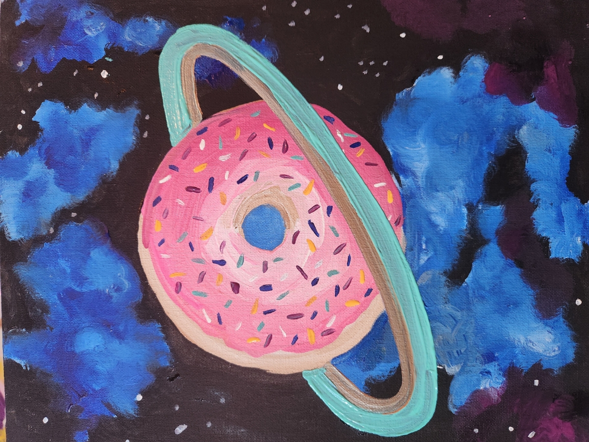 Galaxy donut 