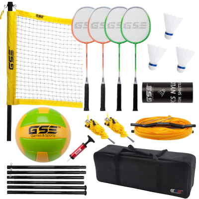 Volleyball, Paddle Badminton and Pickleball Set