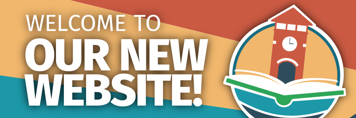 Welcome to our New Website! with Amityville Logo